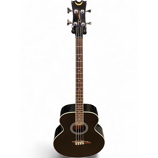 Used Dean EAB AE BLACK Acoustic Bass Guitar