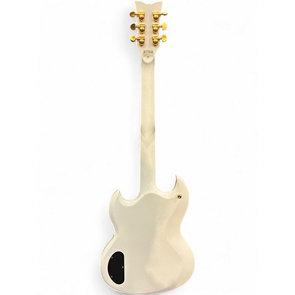 Used Schecter Guitar Research Zacky Vengeance H6llyw66d Classic White Solid Body Electric Guitar