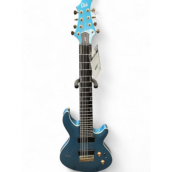 Used ESP LTD JR-208 Blue Solid Body Electric Guitar