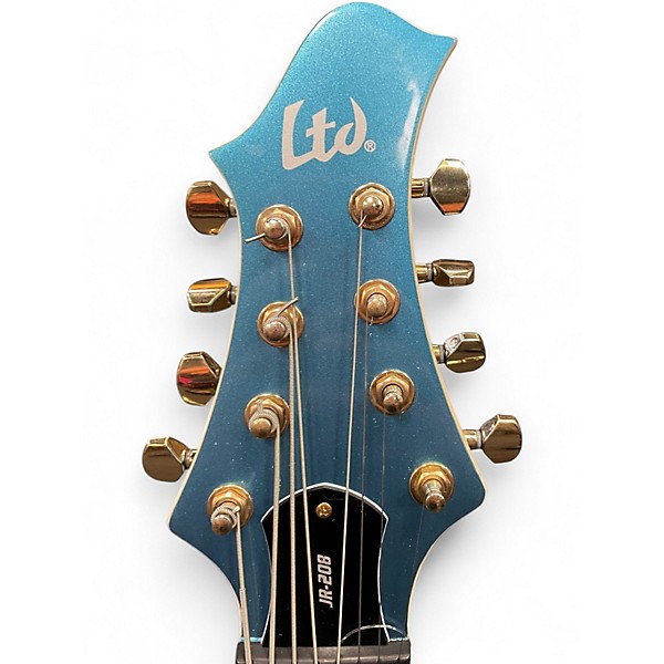 Used ESP LTD JR-208 Blue Solid Body Electric Guitar