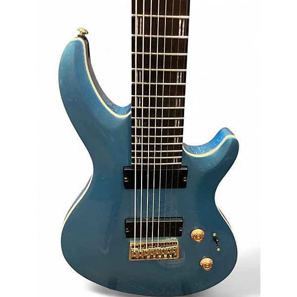 Used ESP LTD JR-208 Blue Solid Body Electric Guitar