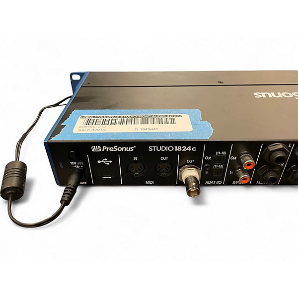 Used PreSonus STUDIO 1824C Audio Interface