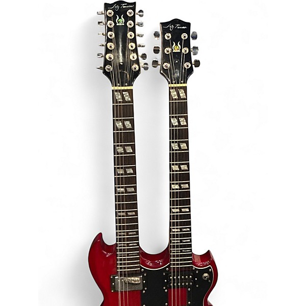 Used Jay Turser JTXG2 Cherry Solid Body Electric Guitar