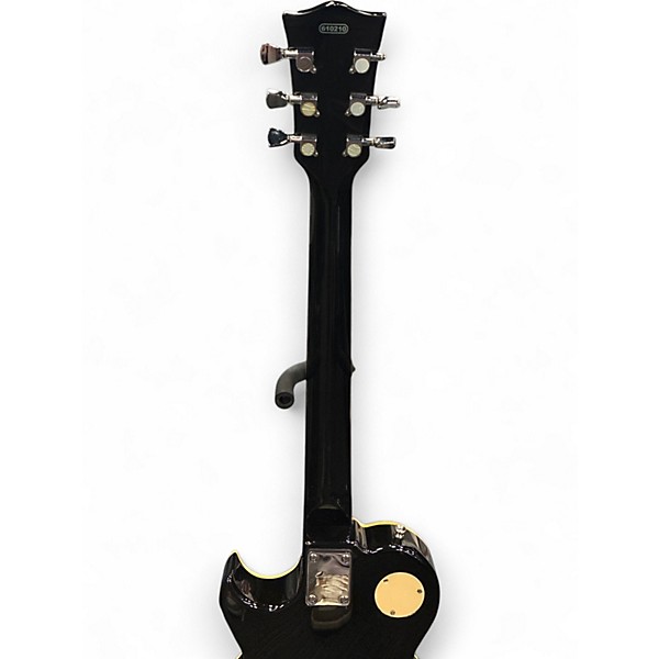 Used Monoprice Route 66 LP Black Solid Body Electric Guitar