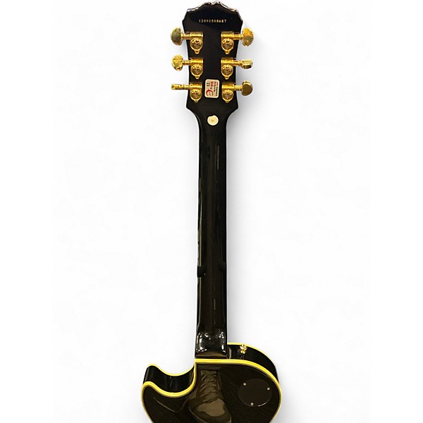 Used Epiphone Les Paul Custom Pro Black Solid Body Electric Guitar