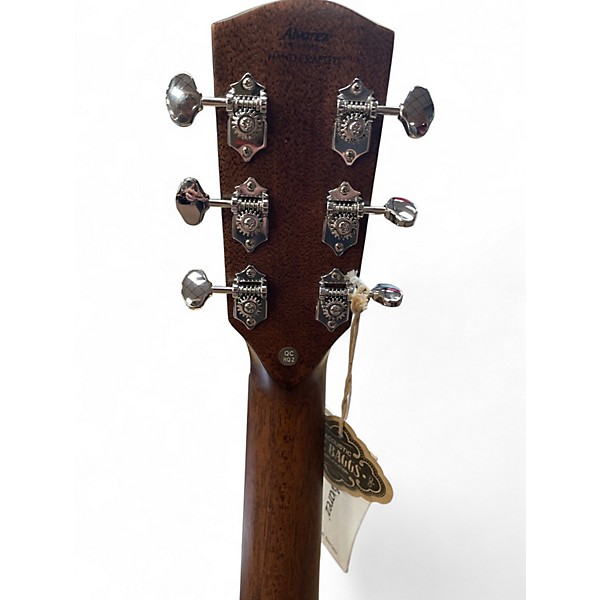 Used Alvarez LD70e Herringbone Sunset Acoustic Guitar