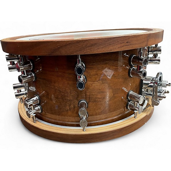 Used PDP by DW 7.5X14 Limited Edition 10 ply Maple and Walnut wood Drum