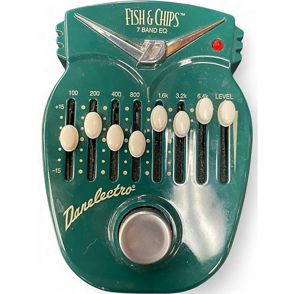 Used Danelectro DJ14 Fish and Chips 7-Band EQ Pedal