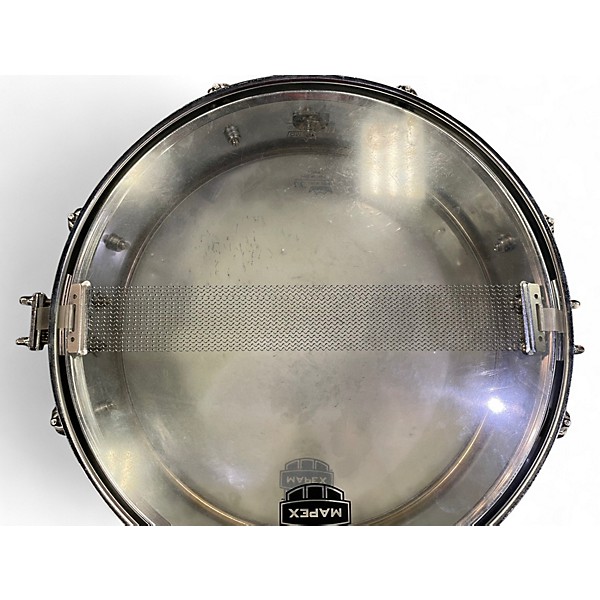 Used Mapex 14in max steel Chrome Silver Drum