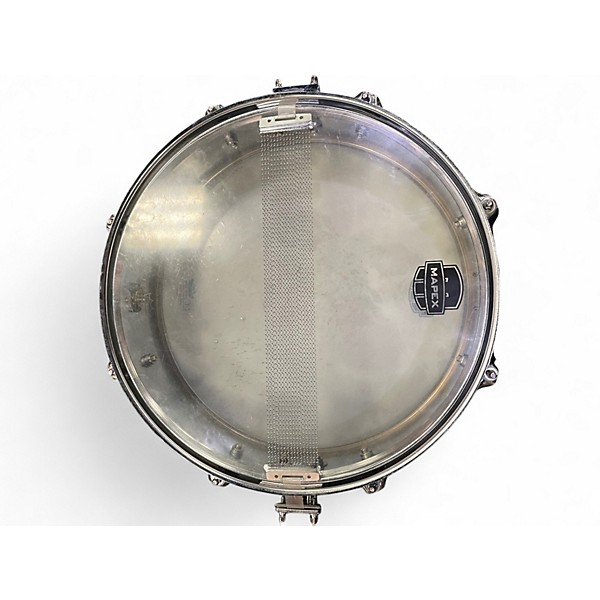 Used Mapex 14in max steel Chrome Silver Drum