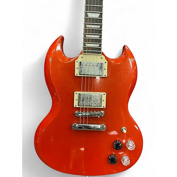 Used Epiphone SG Muse Metallic Orange Solid Body Electric Guitar