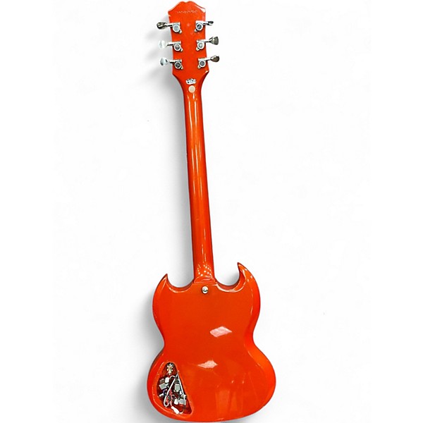 Used Epiphone SG Muse Metallic Orange Solid Body Electric Guitar
