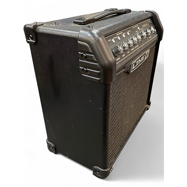 Used Line 6 Spider IV 15W 1X8 Guitar Combo Amp