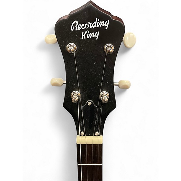 Used Recording King RKOH-06 Brown Banjo