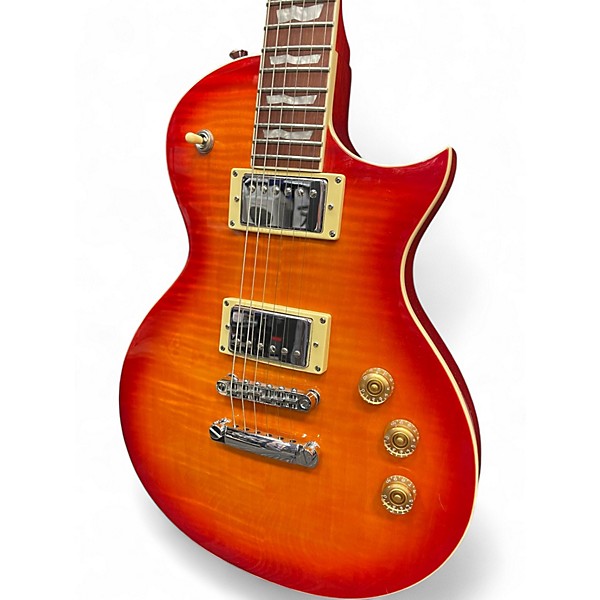Used ESP LTD EC256FM Cherry Sunburst Solid Body Electric Guitar