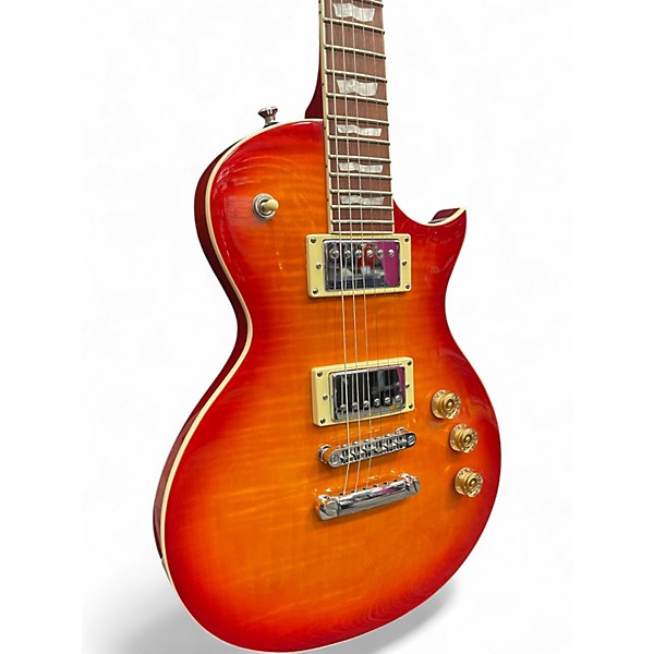 Used ESP LTD EC256FM Cherry Sunburst Solid Body Electric Guitar