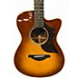Used Yamaha ac3m deluxe Sandburst Acoustic Electric Guitar