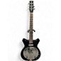Used Danelectro 59 Resonator Black Hollow Body Electric Guitar thumbnail