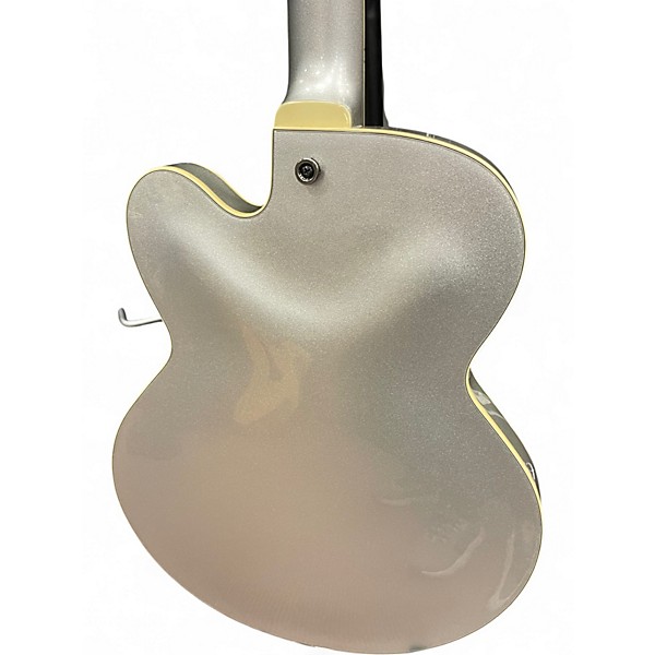 Used Ibanez AFS75T Artcore Bigsby Metallic Silver Hollow Body Electric Guitar