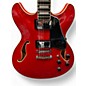 Used Ibanez AS73 Trans Red Hollow Body Electric Guitar