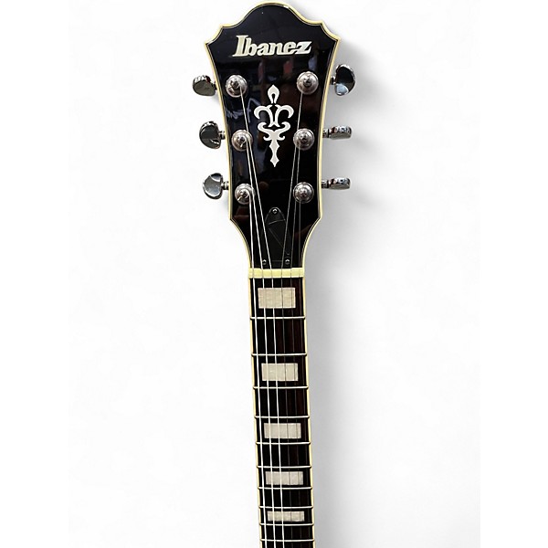 Used Ibanez AS73 Trans Red Hollow Body Electric Guitar