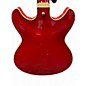 Used Ibanez AS73 Trans Red Hollow Body Electric Guitar