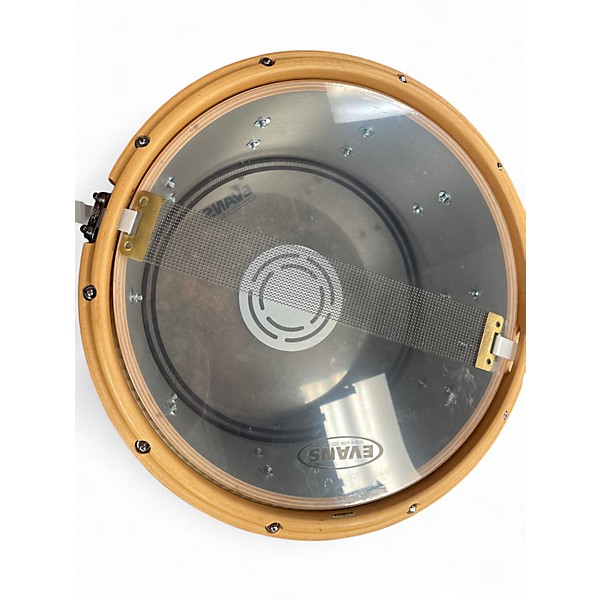 Used Gretsch Drums 14in Wood Hoop Snare Natural Drum