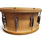 Used Gretsch Drums 14in Wood Hoop Snare Natural Drum