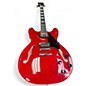 Used Cort SOURCE SEMI-HOLLOW Cherry Hollow Body Electric Guitar thumbnail