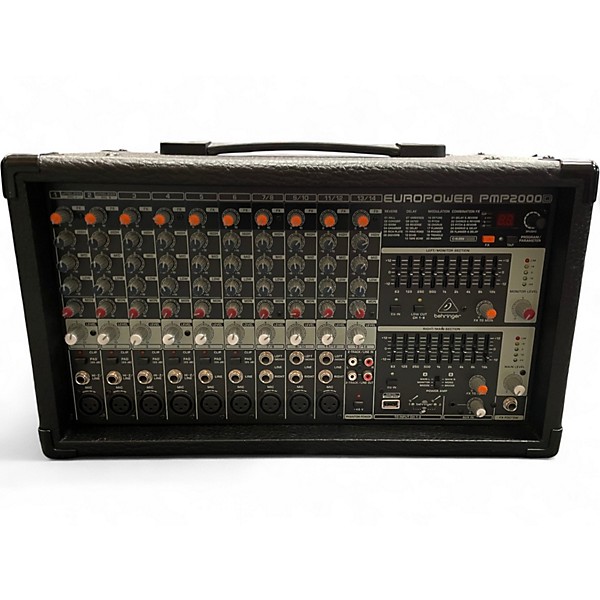 Used Behringer PMP2000D Powered Mixer