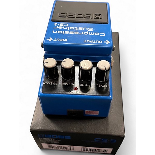 Used BOSS CS3 Compressor Sustainer Effect Pedal