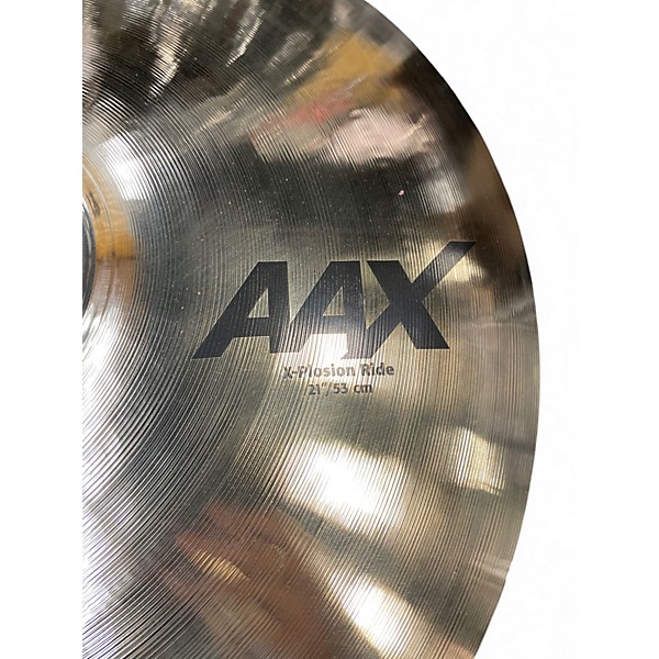 Used SABIAN 21in AAX Xplosion Ride Cymbal