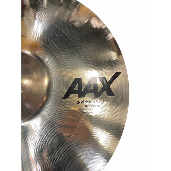 Used SABIAN 16in AAX Xplosion Crash Cymbal