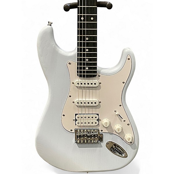 Used Rvone RST-150 Light Blue Solid Body Electric Guitar