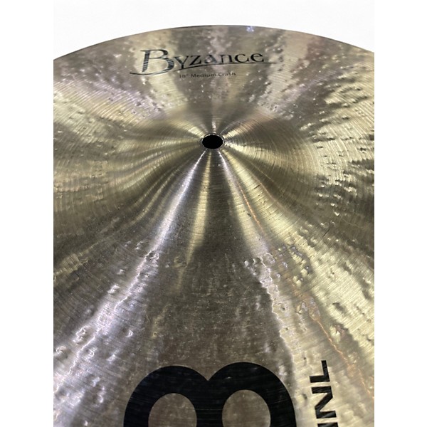 Used MEINL 18in Byzance Medium Crash Cymbal