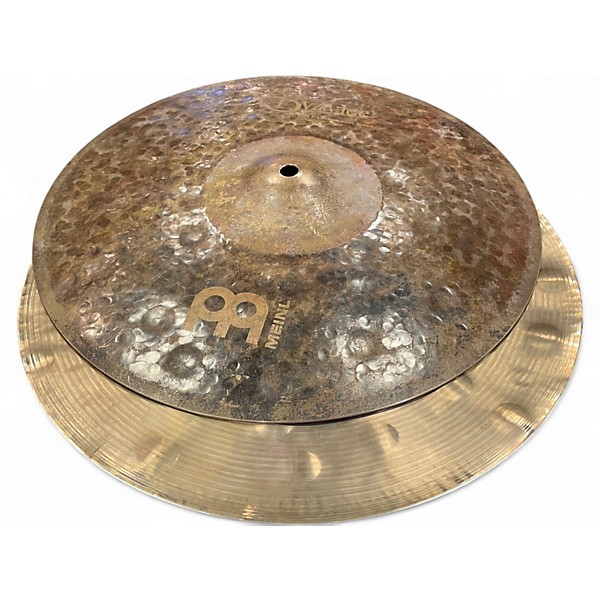 Used MEINL 14in Byzance Dark Hi Hat Bottom Cymbal