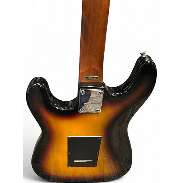 Used Silvertone SS-10 2 Color Sunburst Solid Body Electric Guitar