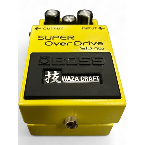 Used BOSS SD1W Super Overdrive Waza Craft Effect Pedal
