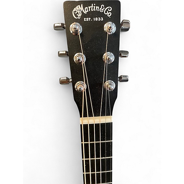 Used Martin dreadnaught junior Natural Acoustic Electric Guitar