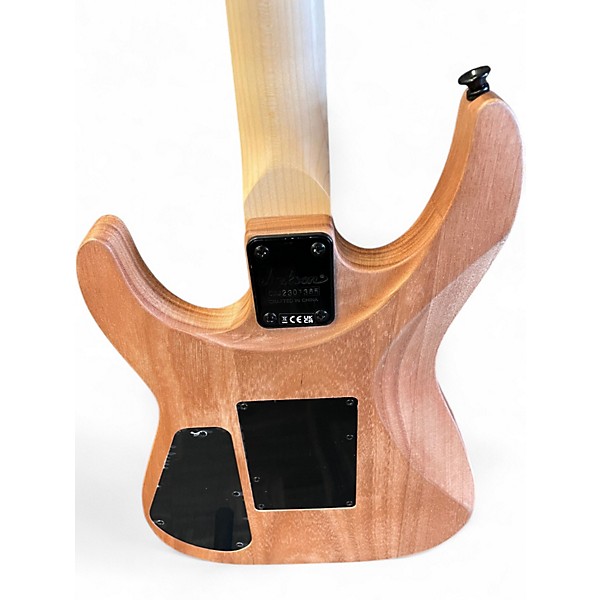 Used Jackson Dinky JS22 DKA Arch Top Natural Solid Body Electric Guitar