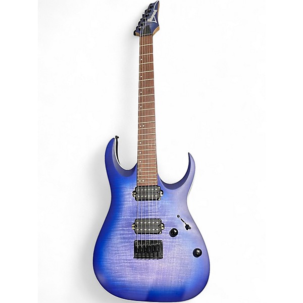 Used Ibanez RGA42FML Blue Lagoon Solid Body Electric Guitar