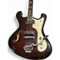 Used Noble 686-2HT Brown Hollow Body Electric Guitar thumbnail