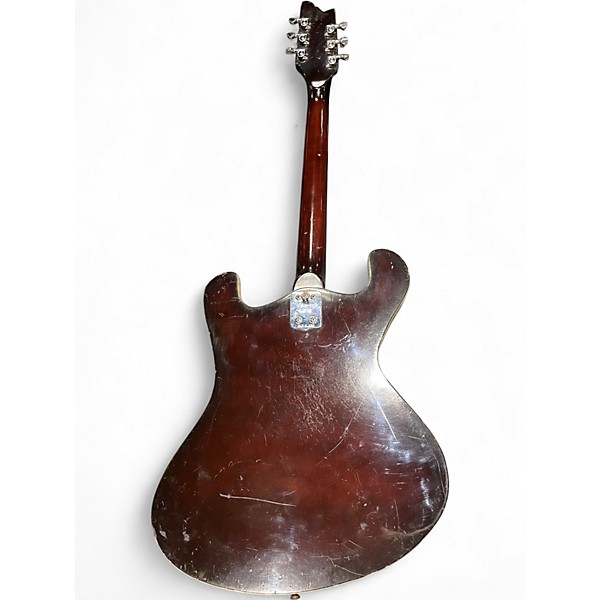 Used Noble 686-2HT Brown Hollow Body Electric Guitar