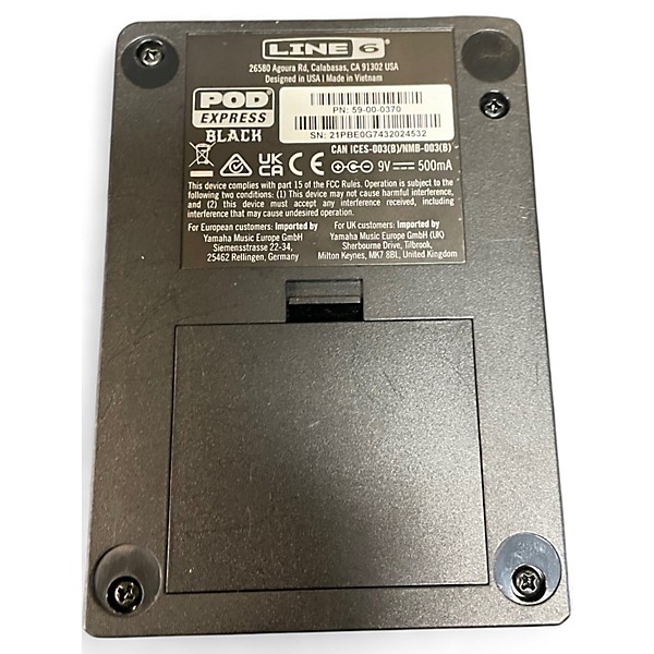 Used Line 6 POD Express Black Effect Processor