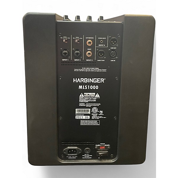 Used Harbinger MLS1000 Sound Package