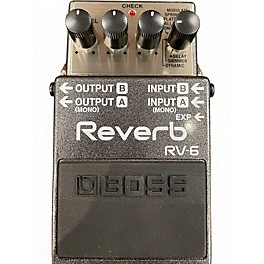Used BOSS RV6 Digital Reverb Effect Pedal