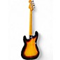 Used 2021 Squier Classic Vibe 1960S Precision Bass 3 Tone Sunburst Electric Bass Guitar