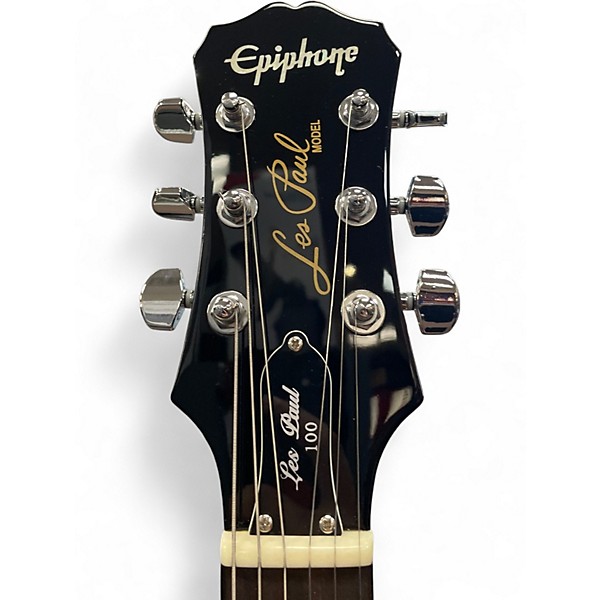 Used Epiphone Les Paul 100 Bolt On 2 Color Sunburst Solid Body Electric Guitar