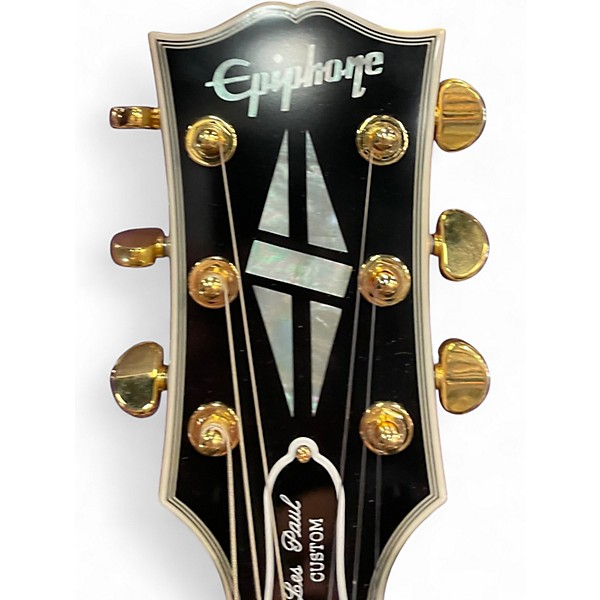 Used Epiphone LES PAUL CUSTOM SG INSPIRED BY GIBSON WHITE Solid Body Electric Guitar