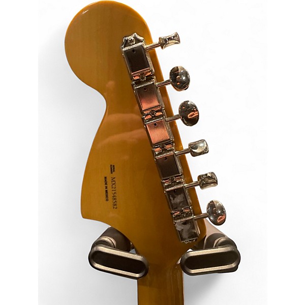 Used Fender Jagstang Sonic Blue Solid Body Electric Guitar